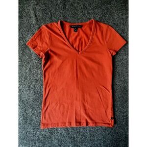 FRENCH CONNECTION, Casual, T-Shirts, Top ,Size M ,Womens Coral, Short Sleeve‎
